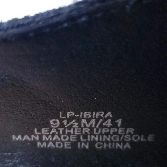 Lucky Brand 9.5M Ibira Suede Black Lace Up Women's - Picture 5 of 12